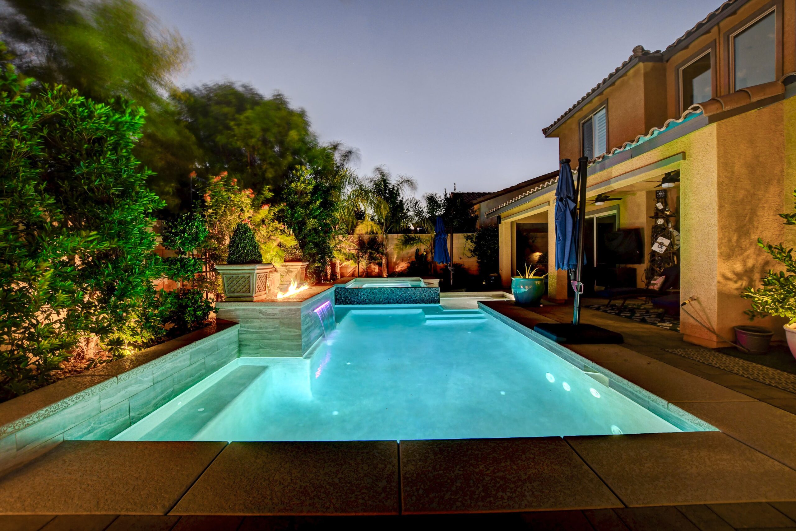 las vegas pool remodeling modern style